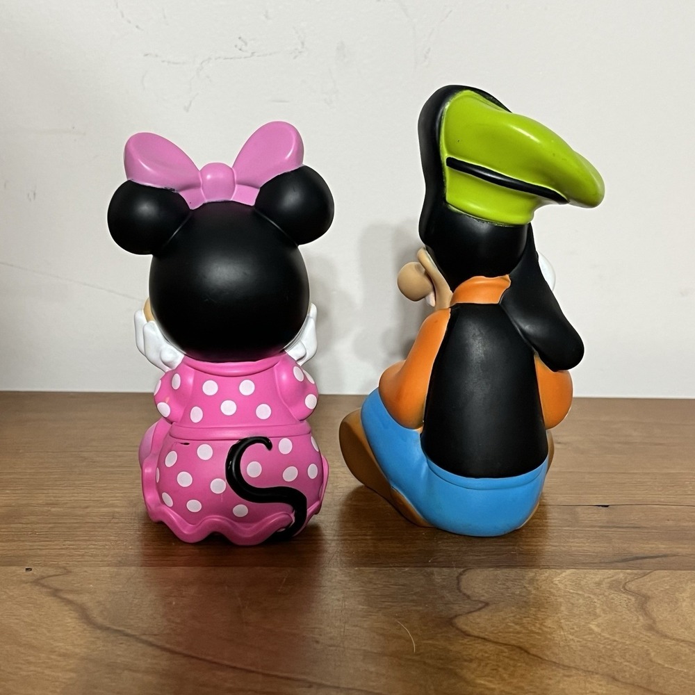 Disney Collectible Minnie‎ Mouse & Goofy Plastic Display Toys 4" - Picture 4 of 6
